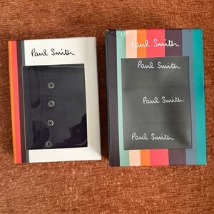 Bundle of 4 Paul Smith Black& Navy men’s briefs in a size S